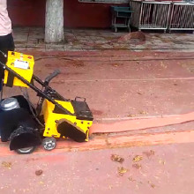 江陰PU塑膠跑道鏟除機(jī) 手推式塑膠跑道鏟削機(jī)  電動(dòng)