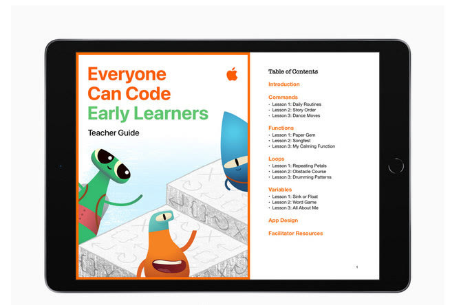 蘋果為小學生推出編程指南，編程熱再掀波瀾？