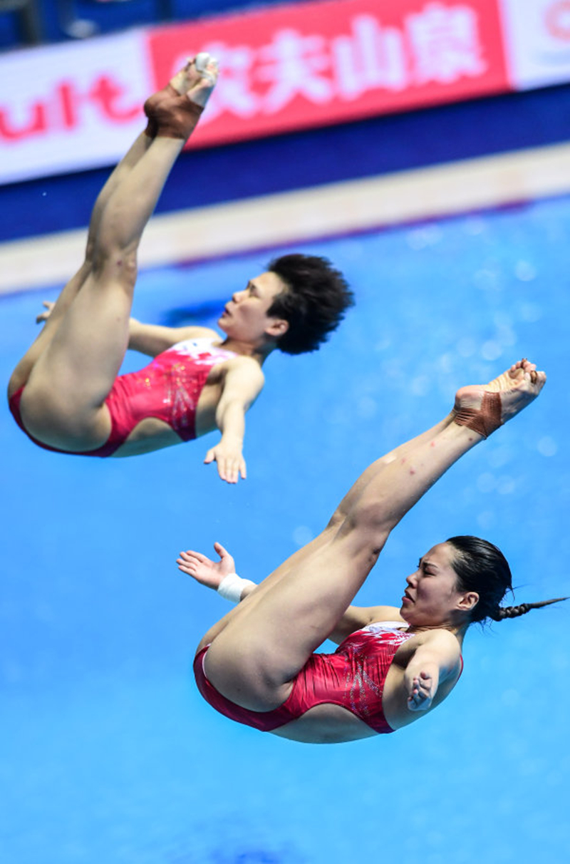 實(shí)現(xiàn)女雙3米板十連冠 沒(méi)有最好只有更好