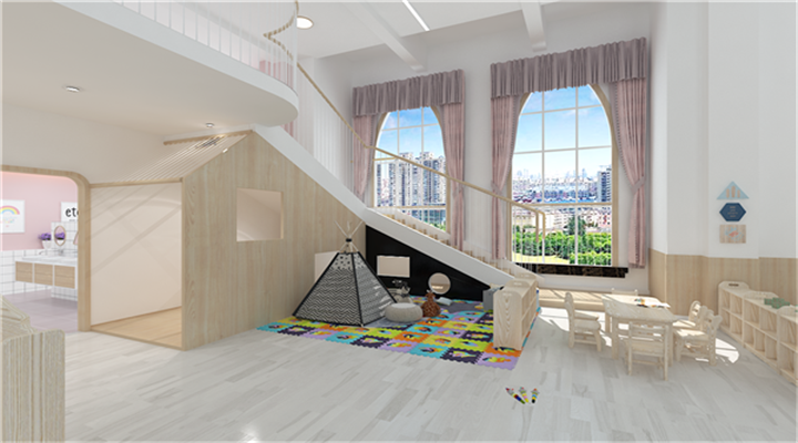 南方幼兒園室內(nèi)整體設(shè)計:現(xiàn)代幼兒園教室 南方幼兒園室內(nèi)整體設(shè)計:現(xiàn)代幼兒園教室