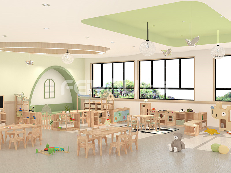 實(shí)木小班區(qū)角-