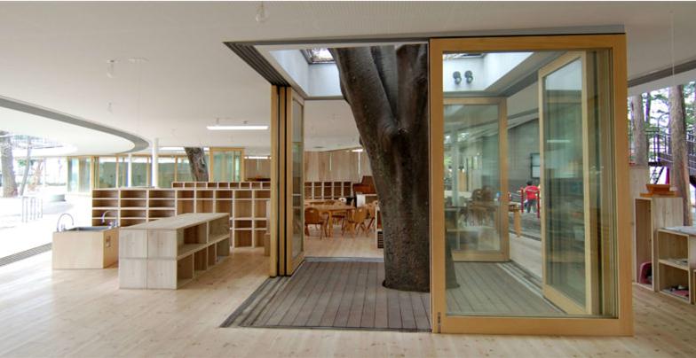 極簡設(shè)計(jì)的幼兒園成為孩子釋放天性的樂園 極簡設(shè)計(jì)的幼兒園成為孩子釋放天性的樂園