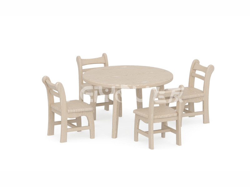 幼兒園家具實木桌椅寶寶學習互動兒童圓桌.jpg 幼兒園家具實木桌椅寶寶學習互動兒童圓桌.jpg