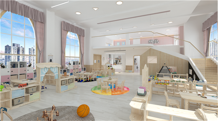 南方幼兒園室內(nèi)整體設(shè)計:現(xiàn)代幼兒園教室 南方幼兒園室內(nèi)整體設(shè)計:現(xiàn)代幼兒園教室