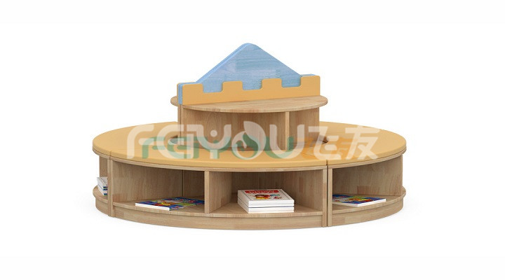 南方兒童組合書(shū)架小身材大用處