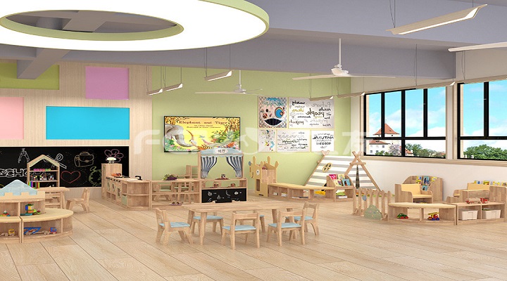 幼兒園活動區(qū)域的平面布局 幼兒園活動區(qū)域的平面布局