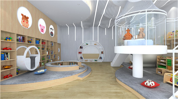 南方幼兒園室內(nèi)整體設(shè)計:閱讀室 南方幼兒園室內(nèi)整體設(shè)計:閱讀室