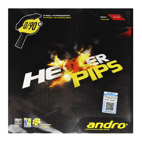 岸度HEXER PIPS(黑煞PIPS)乒乓球套膠圖2