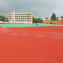 帝彩慧 合肥校園球場(chǎng) 環(huán)保塑膠跑道生產(chǎn) 新國(guó)標(biāo)透氣混合型塑膠跑道