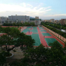 征耀硅PU 操場(chǎng)塑膠跑道翻新 硅pu塑膠