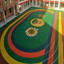 塑膠地板,塑膠球場，硅pu，塑膠跑道材料，湖南優(yōu)冠體育材料有限公司 132-0315-9777