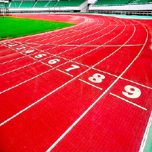 潤(rùn)德 國標(biāo) 幼兒園塑膠地面 塑膠跑道價(jià)格 塑膠跑道 環(huán)保型塑膠跑道