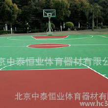 丙烯酸網(wǎng)球場地硅PU藍(lán)球場地施工塑膠跑道 橡膠地墊