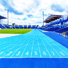 優(yōu)冠自結(jié)紋塑膠跑道優(yōu)冠塑膠跑道材料/塑膠跑道廠家/價(jià)格/施工/環(huán)保塑膠跑道材料/透氣型塑膠跑道/復(fù)合型塑膠跑道