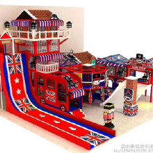 綠智游樂  大回環(huán)水上滑梯 大型水滑梯廠家