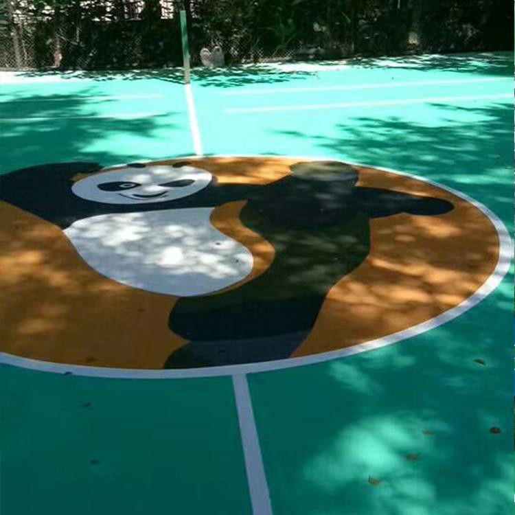 河北勝鑫主營(yíng) 塑膠球場(chǎng) 新型硅pu球場(chǎng) 帶施工